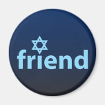 Friend of Israel Refrigerator Magnet