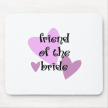 Friend of the Bride Mouse Mats