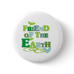 Friend of the Earth Pinback Button