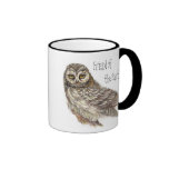 Friend of the Earth, Earth Day, Owl Bird Mug