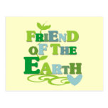 Friend of the Earth T-shirts and Gifts Post Cards