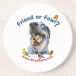 Friend or Fowl Bird Dog Coaster