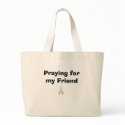 Friend Prayer Bag--brain tumor awareness. by wideopenocean_gal Friend Prayer Bag--brain tumor awareness.