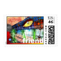 friend stamp - featuring TITFOS artwork by TITFOS friend stamp - featuring TITFOS artwork