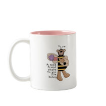 Friend Sticks Like Honey Bumble Bear mugs by cutespot Friend Sticks Like Honey Bumble Bear mugs
