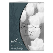 Friend Sympathy Greeting Cards