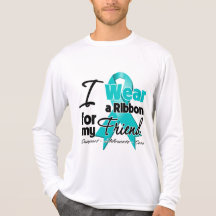 Friend - Teal Awareness Ribbon T-shirt