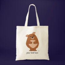 Friendly Bear Tote Bag bags