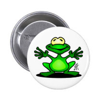 Friendly Frog buttons