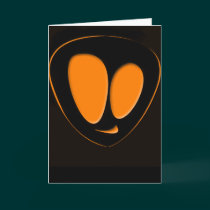 Friendly Happy Alien cards