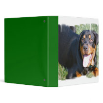 Friendly Rottweiler Dog Binder