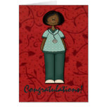 Friendly Smiling Nurse Card