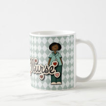 Friendly Smiling Nurse Coffee Mug