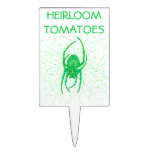 Friendly Spider Plastic Garden Marker Cake Topper