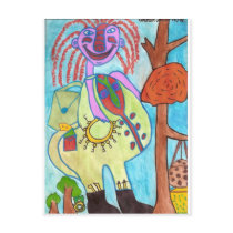 Friendly Zooka postcards by adrianasimo Friendly Zooka postcards
