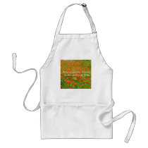 Friends Are Like Flowers aprons by Leenasart Friends Are Like Flowers aprons