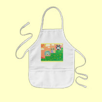 Friends At Every Step Of The Way aprons