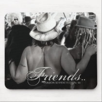 Friends at Rainbow Serpent 09 Mousepad mousepads