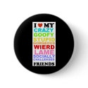 friends-black buttons