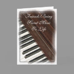 Friends Bring Music Card cards