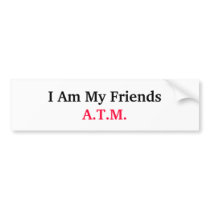 friends bumper sticker
