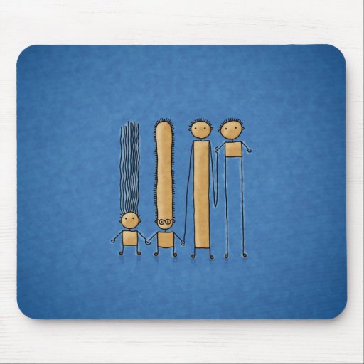 Friends (Color 2) Mouse Mat