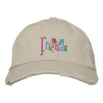 Friends - Customized embroidered hats