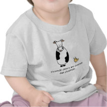 Friends Don't Let Friends Eat Friends Tee Shirts