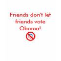 Friends don't let friends vote Obama! t-shirts by PUMAinPA Friends don't let friends vote Obama! t-shirts