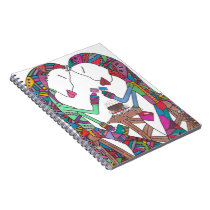 friends eating out notebook notebooks