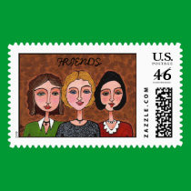 Friends for Life - postage stamp stamps