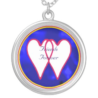 Friends Forever Blue Necklace MUSEUM Zazzle Gifts necklace