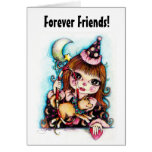 Friends Forever Circus Dog Card