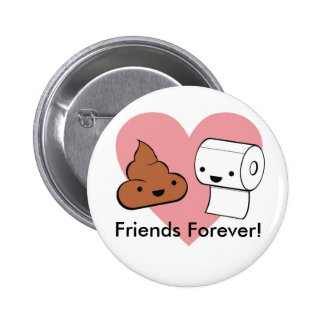 friends forever, Friends Forever! Pinback Button