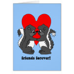 friends forever greeting card