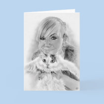 Friends Forever Kitty Card cards
