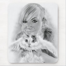 Friends Forever Kitty Mousepad mousepads