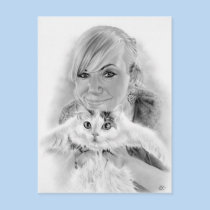 Friends forever Kitty Postcard postcards