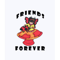 Friends Forever! t-shirts by PJ_Masi_Illustration Friends Forever! t-shirts