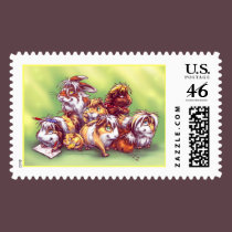 Friends from Pet Shop II stamps