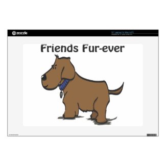 Friends Fur-ever! Laptop Skin