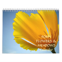 FRIENDS GIFTS Calendars POPPY FLOWERS Calendar