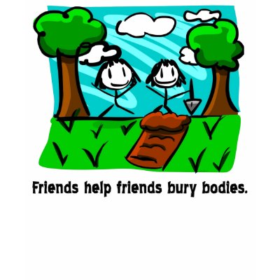 best friends bury evidence 