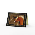 "Friends" ~ Horseshoe Greeting Card