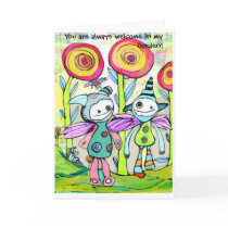 Friends in a Pixie Garden cards