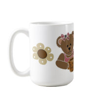 Friends Large Teddy Bear Coffee Cup mugs by forbes1954 Friends Large Teddy Bear Coffee Cup mugs