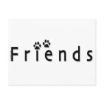 Friends logo postcards