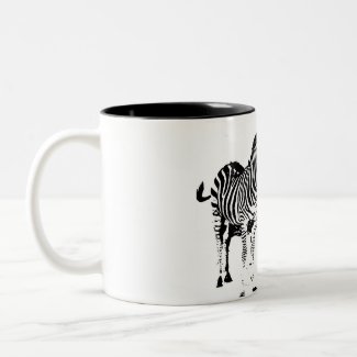 Zebra Friends Mugs