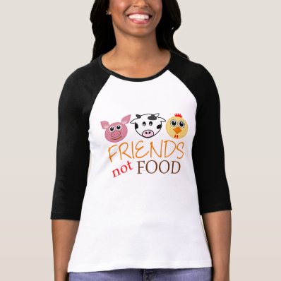 Friends Not Food T Shirt