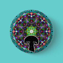 Friends of the Mushroom Button buttons